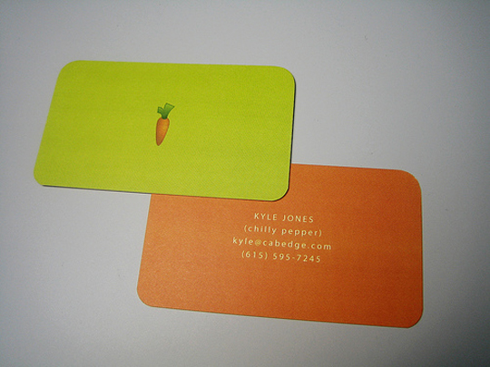 Cabedge's Full Color Business Card