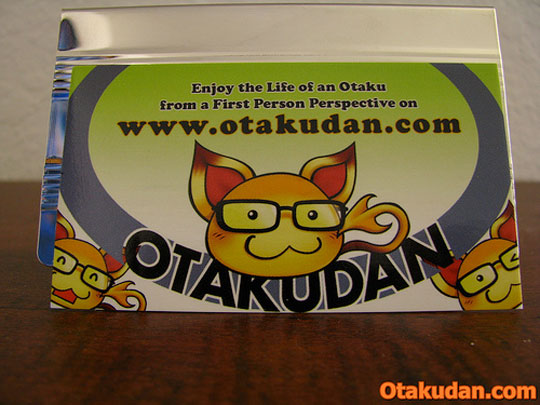 Otaku Dan's Anime Business Card