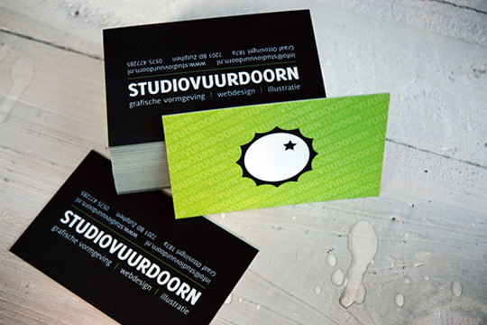 Studio Vuurdoorn's Full Color Business Card