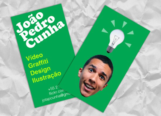 Joao Pedro Cunha's Funny Business Card