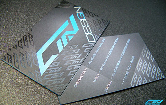 AMV's Designer Business Card  