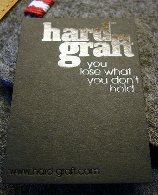 Hard Graft's Cool Business Card