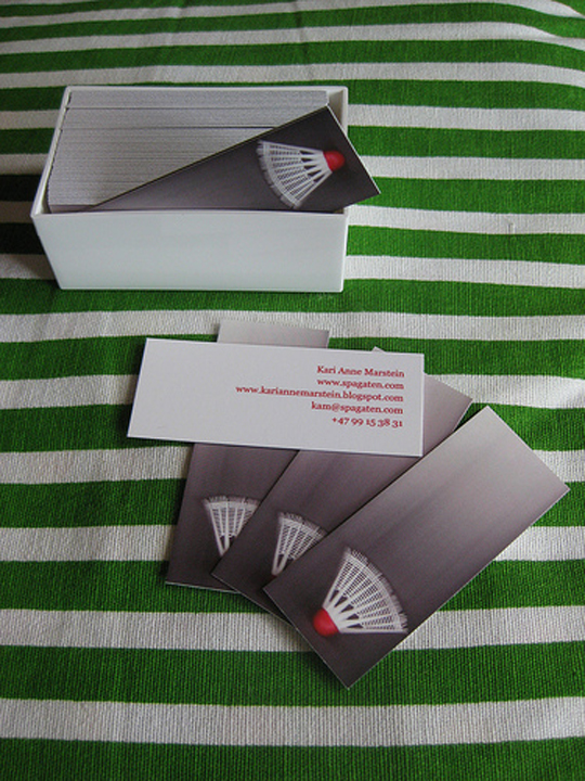 Kari Anne Marsten's Simple Business Card