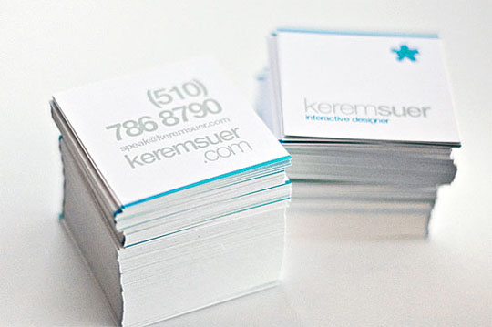 Kerem Suer's Designer Business Card