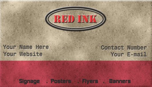 How to Make a Textured Business Card