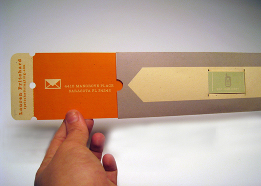 Lauren Pritchard's Creative Business Card