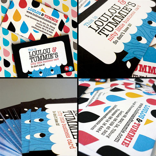 Lou Lou and Tummie's Designer Business Card