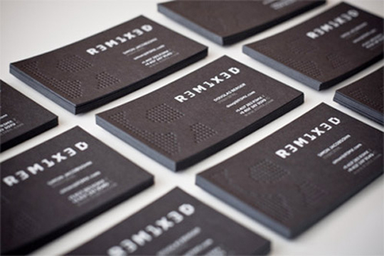 R3m1x3d's Textured Business Card 