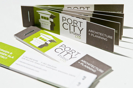 Port City's Construction Business Card