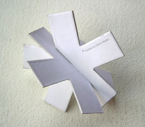 Gavin Martin's Unique Business Card