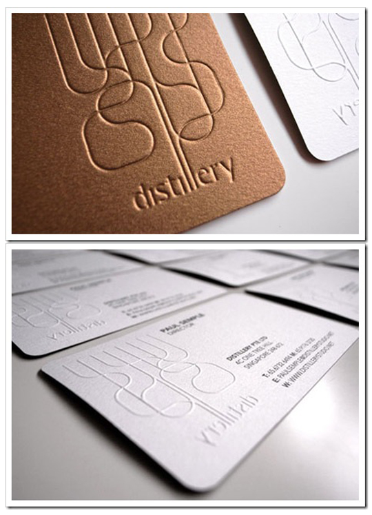 Distillery Studio's High Quality Business Card