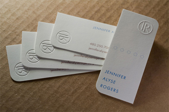Jeniffer Alyse Roger's Business Card