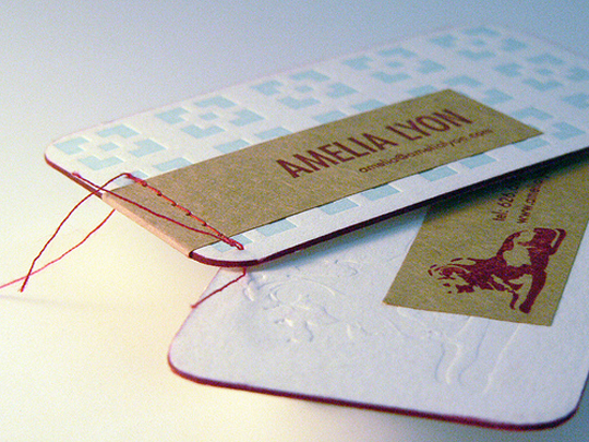 Amelia Lyon's Photography Business Card