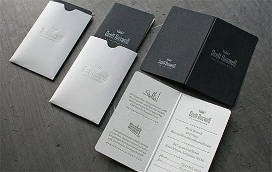 Scott Boswell's Folding Business Card