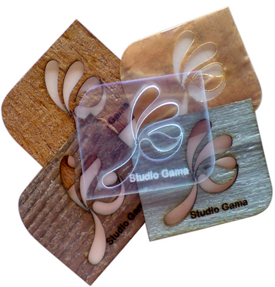 Studio Gama's Textured Business Card