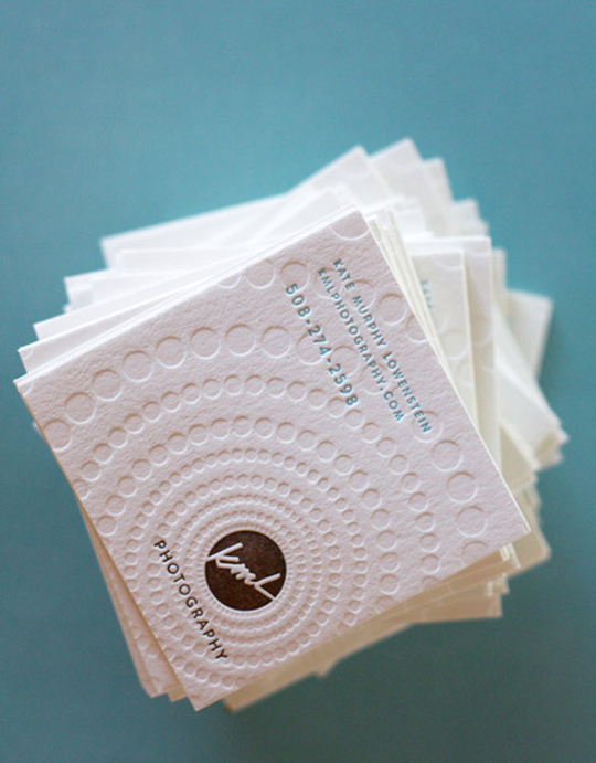 KML's Photography Business Card