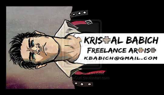 Kristal Babich's Cool Business Card
