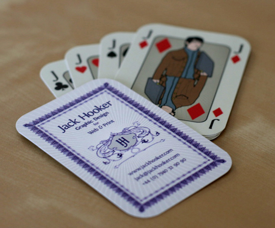 Jack Hooker's Creative Business Card
