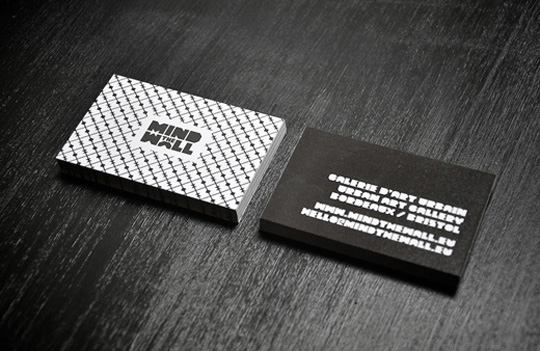 Mind the Wall's Unique Business Card