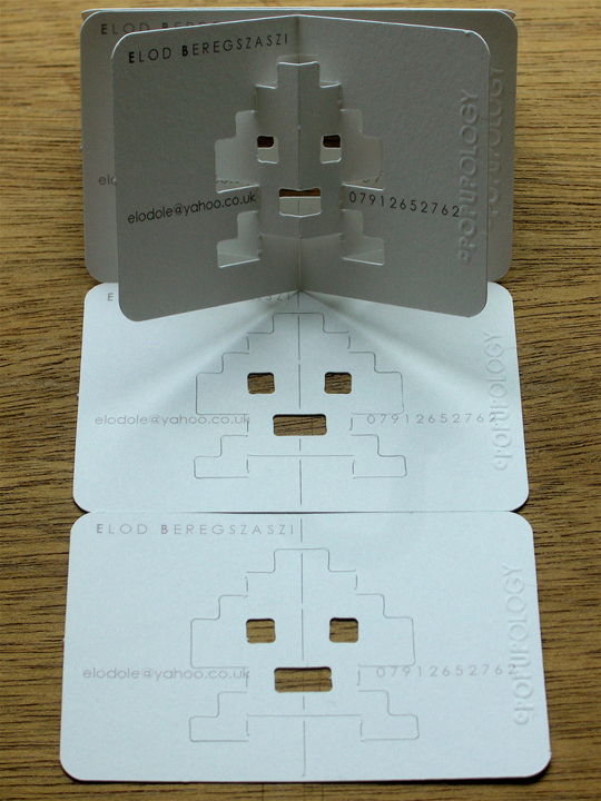 Elod Beregszaszi's Creative Business Card