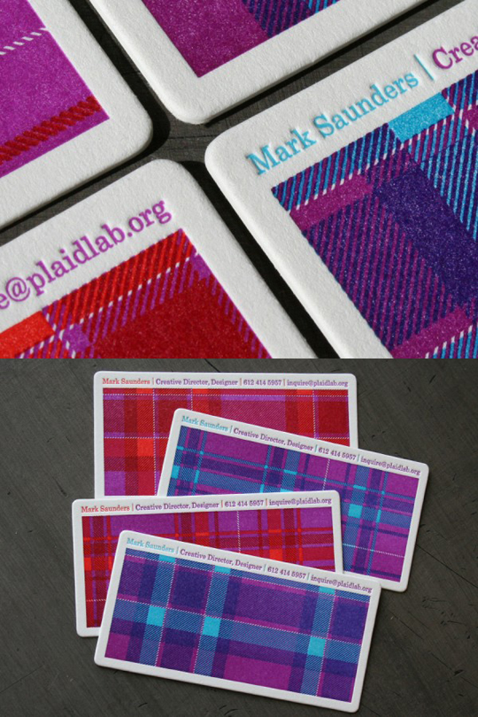 Matt Saunder's Cute Business Card