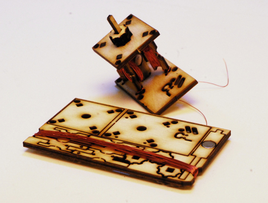 Brushless DC Motor Creative Business Card 