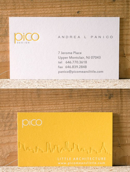 Pico Design's Cool Business Card