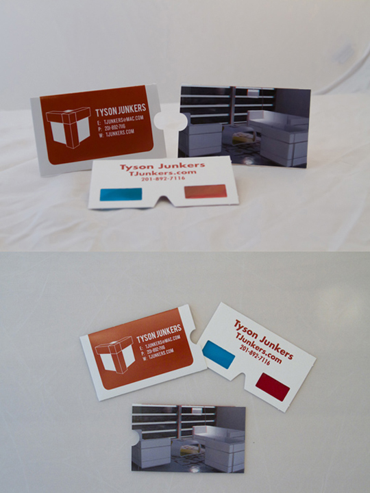 Tyson Junker's Cool Business Card
