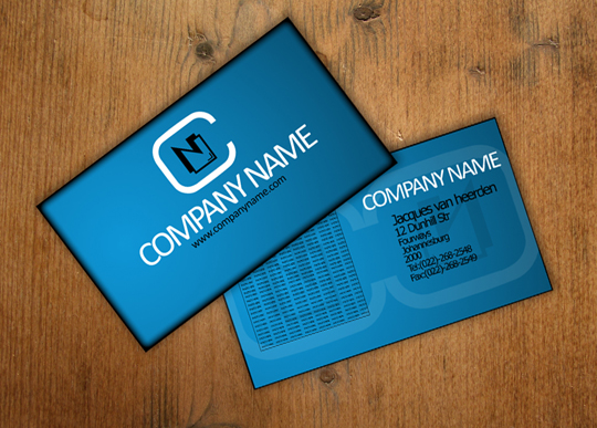 Cool Free Business Card Template by An1ken 