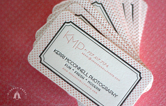 Kerri McConnell's Photography Business Card 