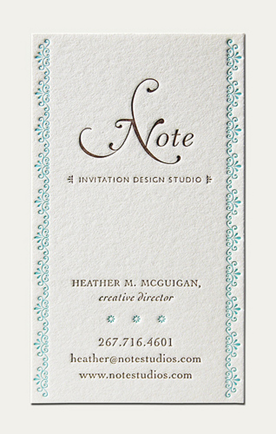 Note's Cute Business Card