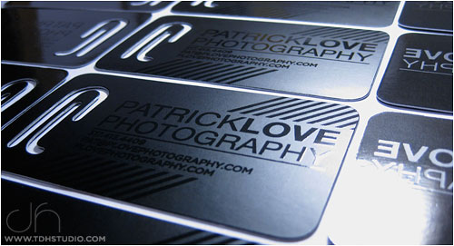 Partick Love's Photography Business Card