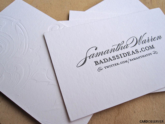 BadassIdeas' Designer Business Card 