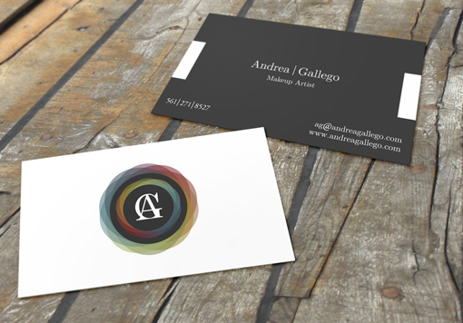 Andrea Gallego's Beauty Business Card