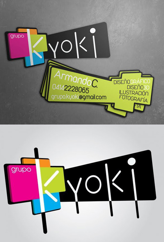Kyoki's Graphic Designer Business Card
