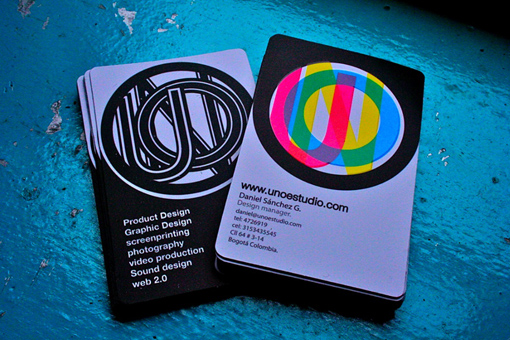 Unoestudio's Graphic Designer Business Card