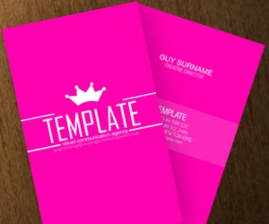 Free Bold & Colorful Business Card Template by An1ken Creative