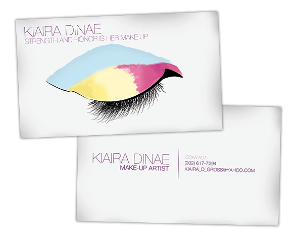 Kendra Gaines' Beauty Business Card