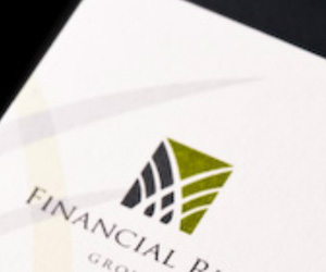 Financial Risk Group's Minimalist Business Card