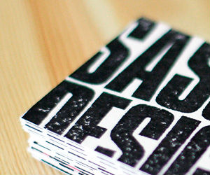 Sassen Design's Rubber Stamp Business Card