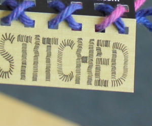 Stitched Unique Business Card by Alex Kransky