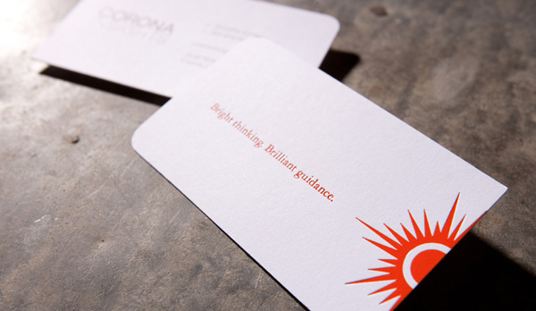 CoronaInsight's Simple Business Card