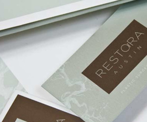 Restora Austin's Business Card