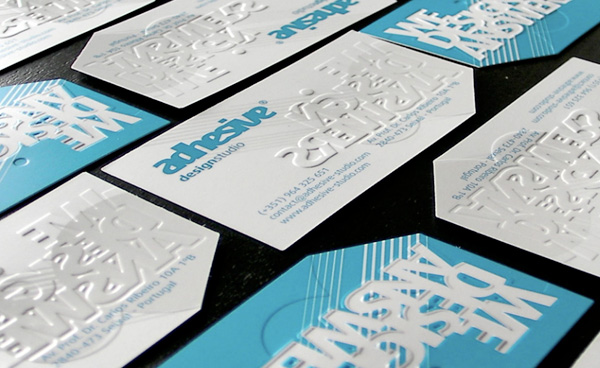 Adhesive Studio's Cool Business Card