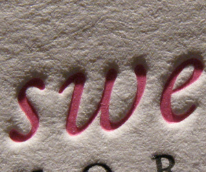 How Sweet It Is Pastry's Letterpress Card