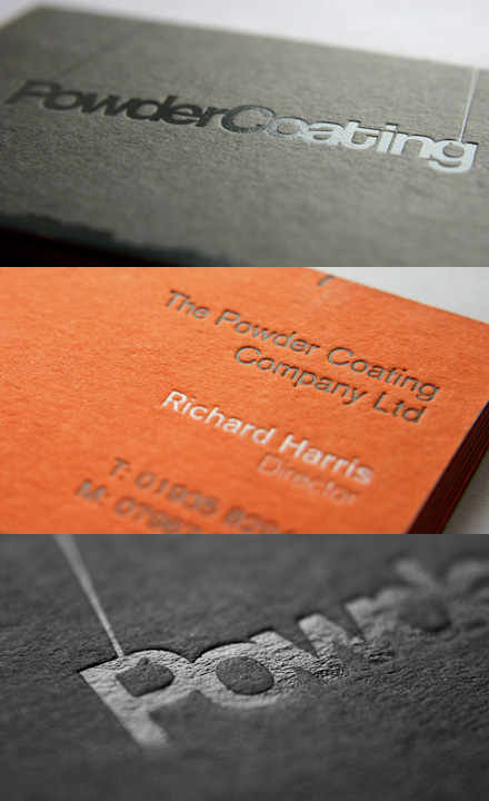 Powder Coating's Business Card