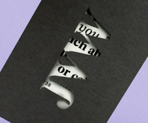 Creative Business Card by Jessica Walsh