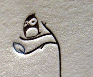 Athene Noctua's Cute Business Card