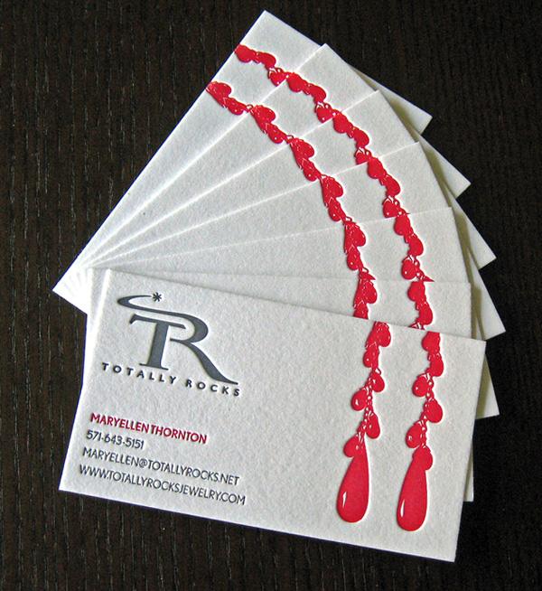 Totally Rocks Cute Business Card