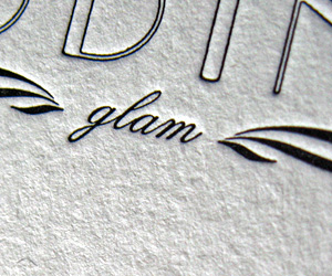 Vintage Wedding Glam's Business Card
